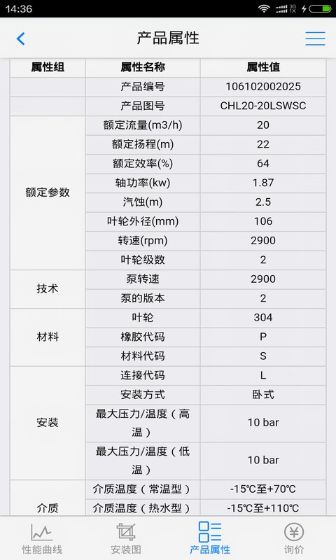 南方泵业选型